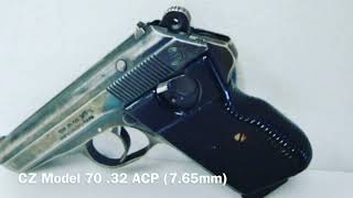 Çek Vzor CZ Model 70  .32 acp  7.65 Nasıl Gözüküyor?