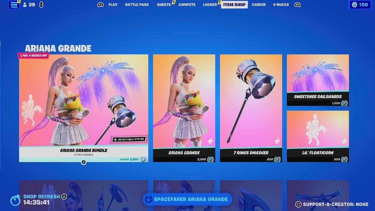 Fortnite Item Shop Ariana Grande Griddy Tons Of EMOTES Still Here fortnite-item-shop-ariana-grande-griddy-tons-of-emotes-still-here