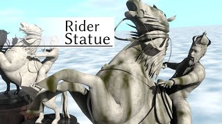 CG Trader - Rider Statue @MariusOberholster