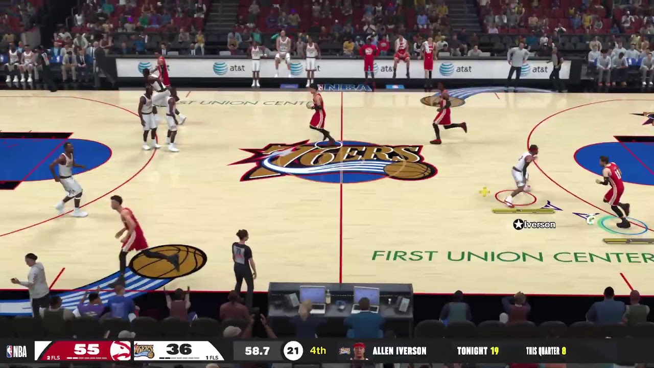2K26 | ATL vs PHI'01| Kit vs Kent