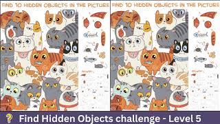 Ultimate Hidden Objects Challenge: Can You Find Them All? Level 5