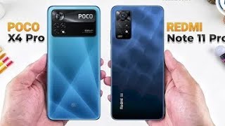 Poco X4 Pro 5G vs Redmi Note 11 Pro 5G