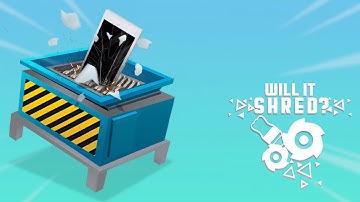 Will It Shred? Satisfying ASMR Shredding Game Gameplay | Android Simulation Game