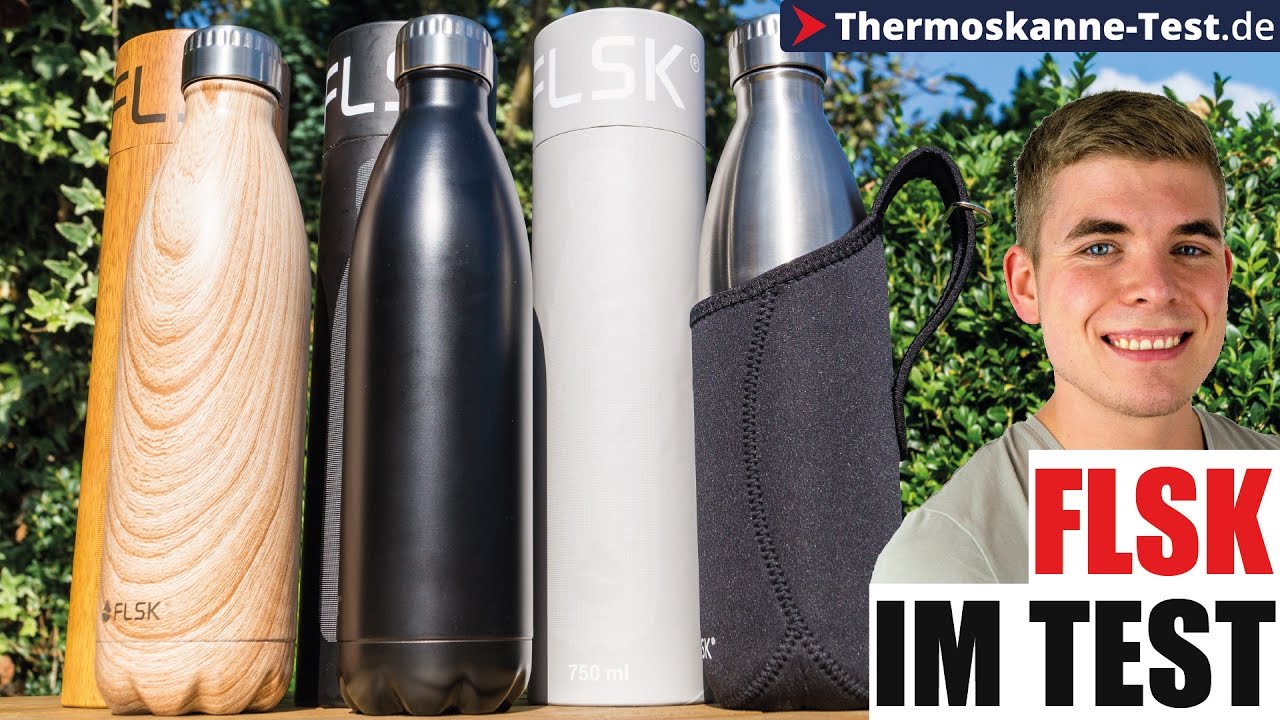 FLSK Thermosflasche im Test - Hält sie wirklich 18 Stunden heiß? + Bruchtest