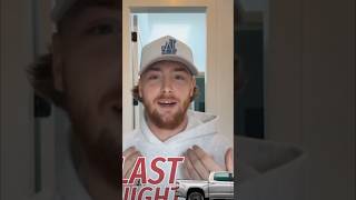 Bailey Zimmerman Drunk Apology 🍺 #shorts #baileyzimmerman #countrymusic