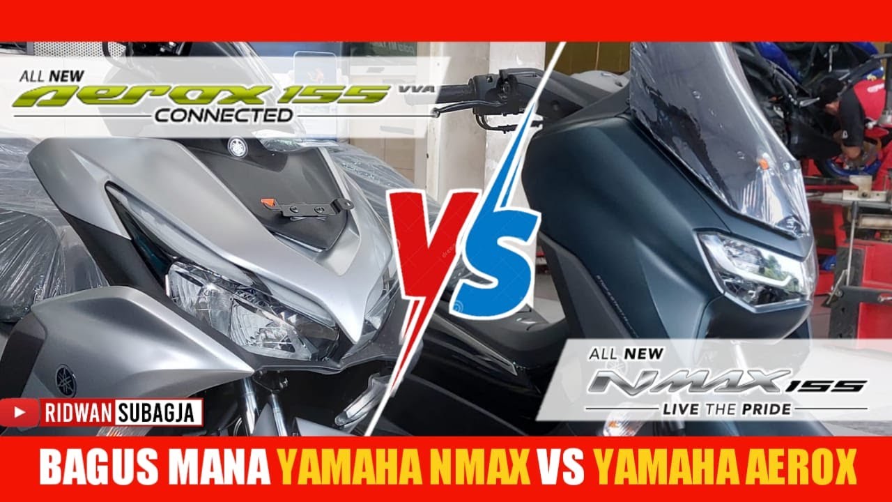 AEROX vs NMAX 2022// Satu rahim beda segmen dan beda selera // RIDWAN