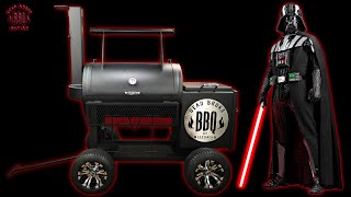 New Lone Star Grillz Offset Smoker With Smoke Collector Seasoning And Paint Cure
