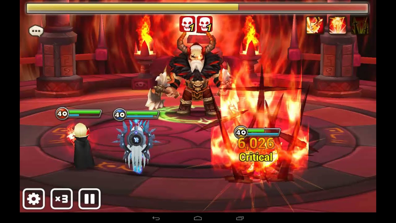 Summoner Wars : HoH Sartr \ Fire Barbaric King B3,  4 min auto + monster runes