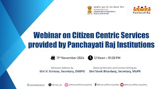 LIVE: National E-Governance Webinar Series 2023-2024 । 7th Webinar