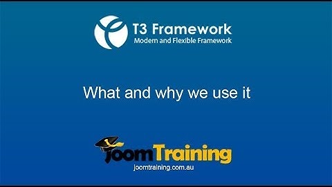 What is the T3 Framework and Why Do We Use It.