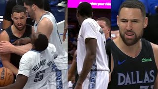 Klay Thompson STARTED pacing "I GOT 4 RINGS u BUM" IN fight with Grizzlies player FULL FIGHT!