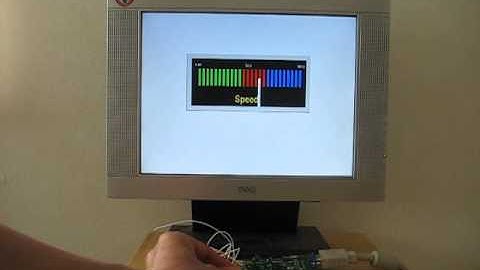 JP Serial VGA display module (640x480) meter function2 test for LCD Monitor