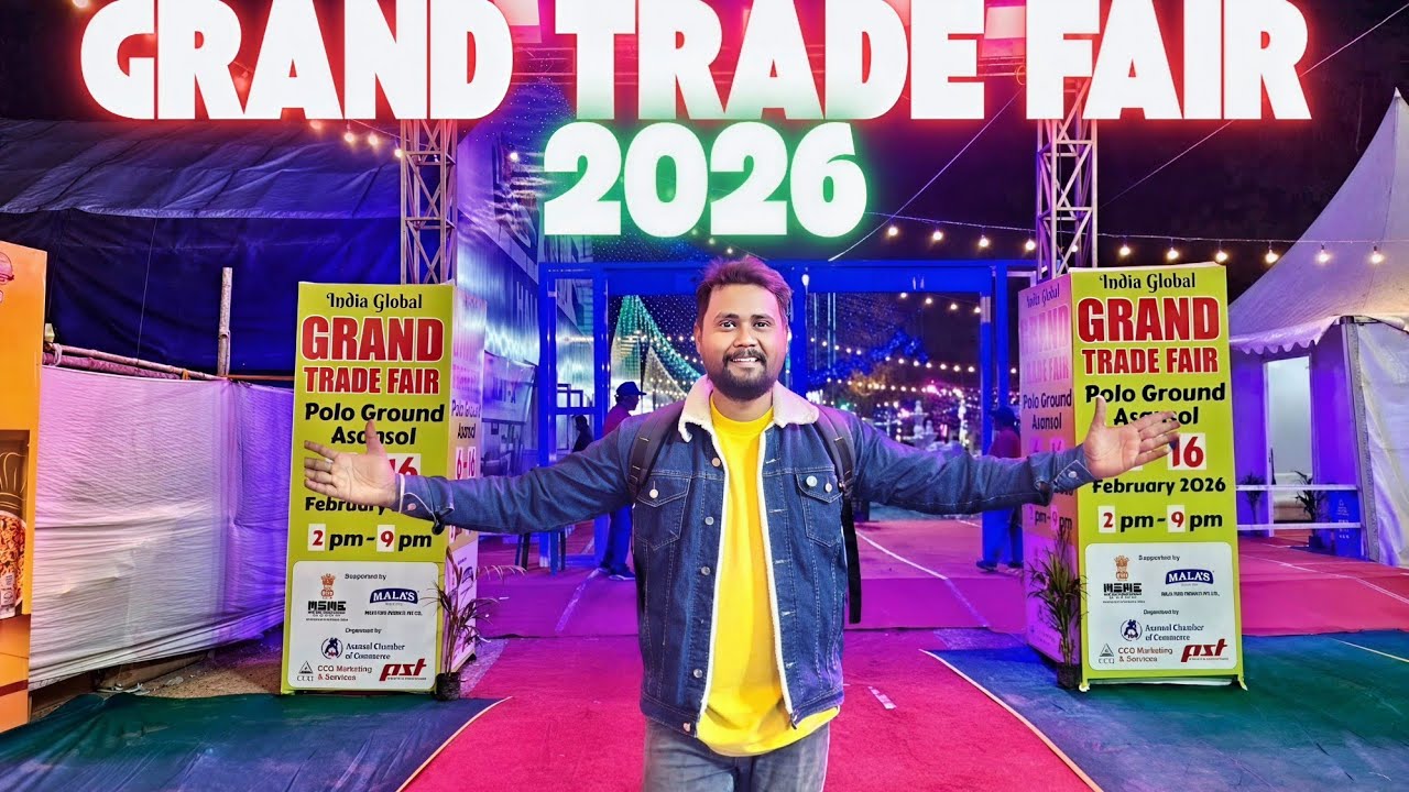 Asansol Grand Trade Fair 2026 | Polo Ground | Thailand, Afganistan & More! 🌍