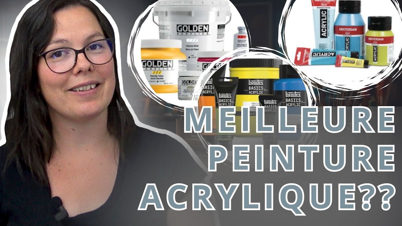 Quelle peinture acrylique pour les débutants ? Découvre les meilleures peintures disponibles!