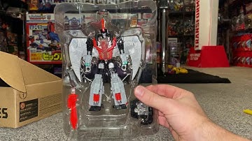 Transformers generations selects red Swoop. G1 vintage complete collection Power of the primes unbox