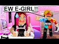 E-Girl HATED By GAMER Brother! (Roblox)