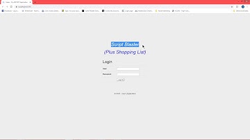 Video 1: Shopping List