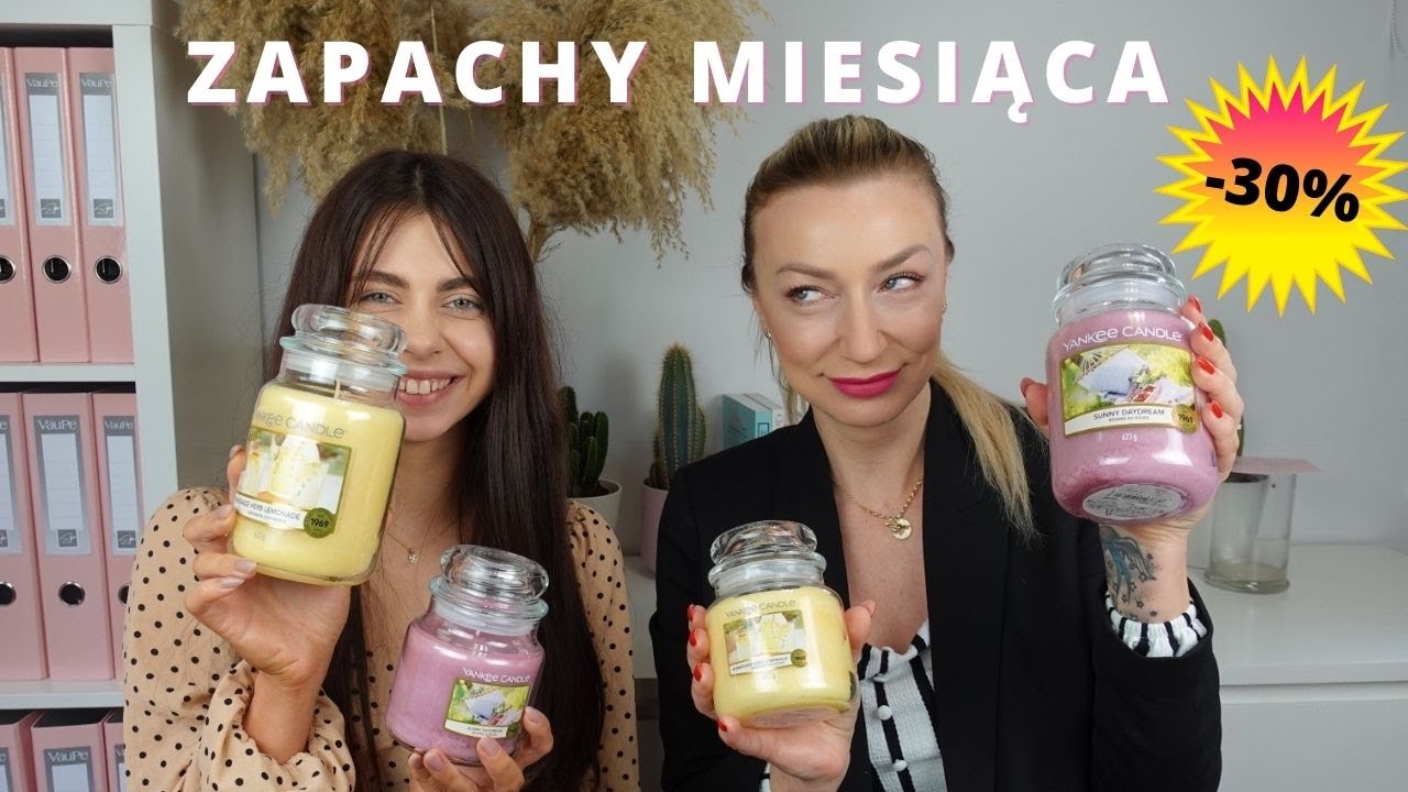 YANKEE CANDLE ZAPACH MIESIĄCA -30% 🌸 MAJ 2021