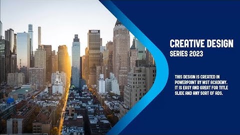 Amazing & Creative | Power point design tutorials_ PowerPoint learning | Microsoft office learning