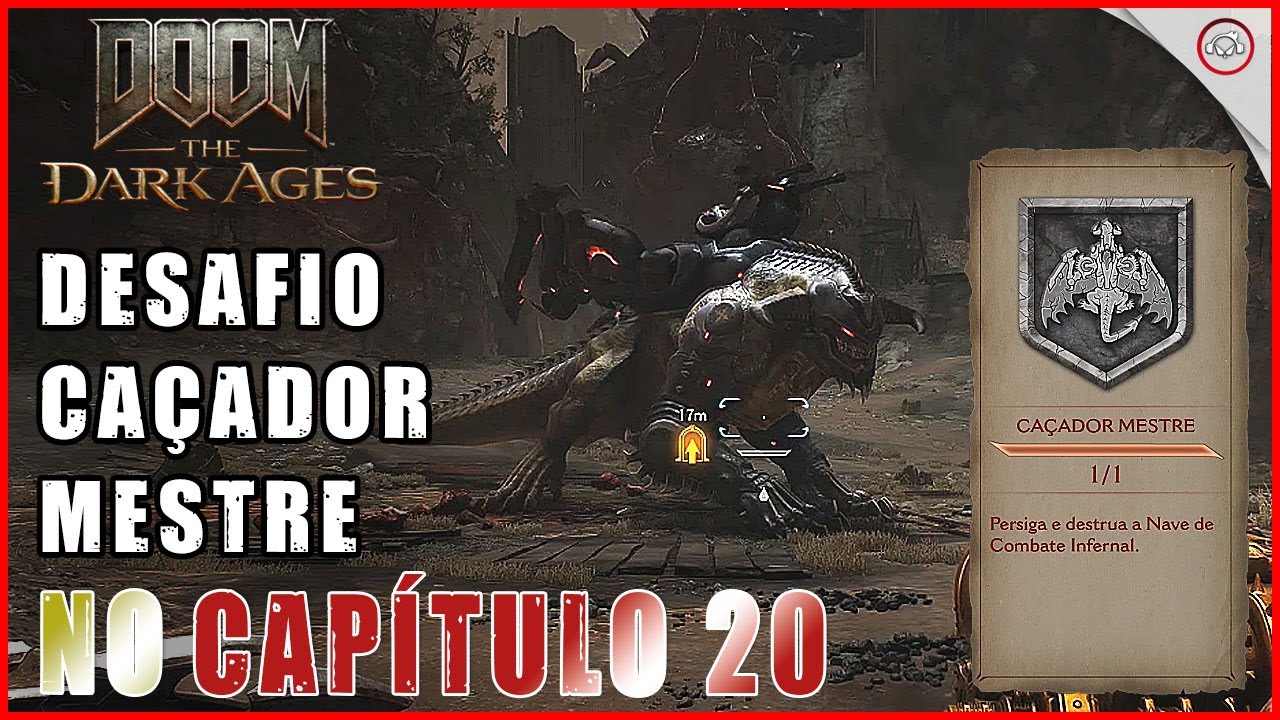 Miniatura do vídeo Doom Dark Ages, Como fazer o Desafio Caçador Mestre no Cap 20 | Super-Dica