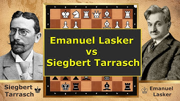 TARRASCH DESTROYS WORLD CHAMPION LASKER! 😱 Most Shocking Game of 1908!