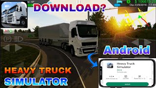 2023 HEAVY TRUCK SIMULATOR BEST GAME FOR ANDROID DOWNLOAD MB? GAME PLAY #truck #truckgame screenshot 5