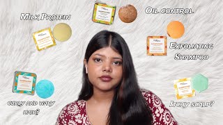 Earth Rhythm *ALL* Shampoo Bar Review || Different Bars for different Hair problems