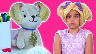 Dog Ate My Homework! 🐶 Esme Gets In Trouble at School - Princesses In Real Life | Kiddyzuzaa