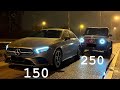 Mercedes A200 vs Mercedes G350d
