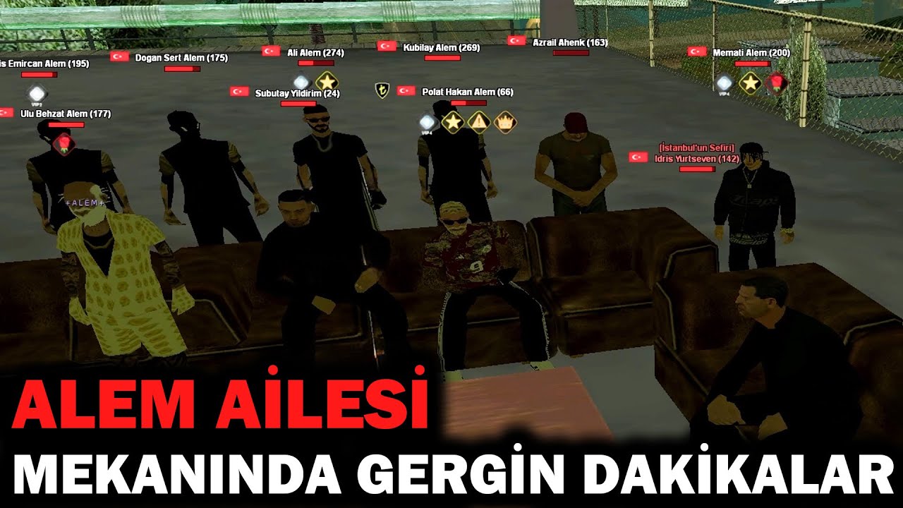 MTA - ALEM AİLESİ MEKANINDA GERGİN DAKİKALAR (Janti Roleplay)