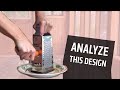 Analyze this product design    food grater