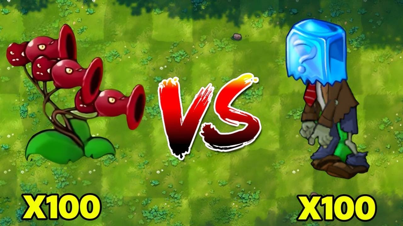PVZ Fusion Challenge! 100 Fusion Plants vs 100 Diamond Zombies - YouTube