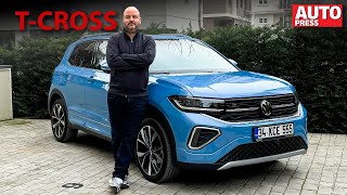 2024 Volkswagen TCross 1.0 TSI 115 HP DSG RLine test sürüşü | Sinan Sertoğlu