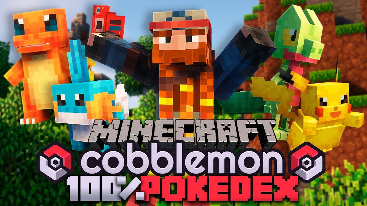 ¡EMPEZAMOS COBBLEMON! ¿Es mejor que PIXELMON? POKEMON + MINECRAFT= PERFECTO Día 1