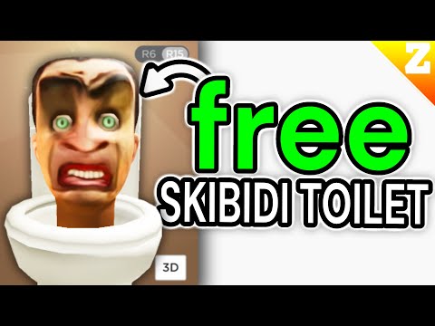 How To Become Skibidi Toilet In Roblox For Free...