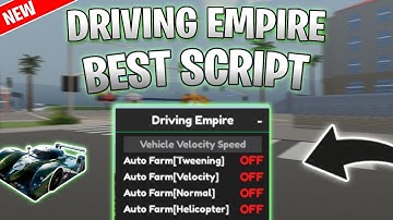 *NEW* Driving Empire Script (PASTEBIN 2025) (AUTOFARM 1M$ IN 5 MINUTES, FAST SPEED)