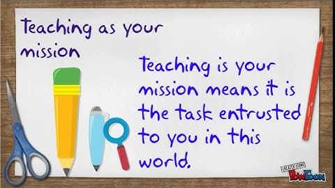 Teaching as your Vocation