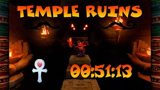 Temple Ruins Time Trial in 51s 130ms (Former World Record) | Crash N. Sane Trilogy screenshot 5