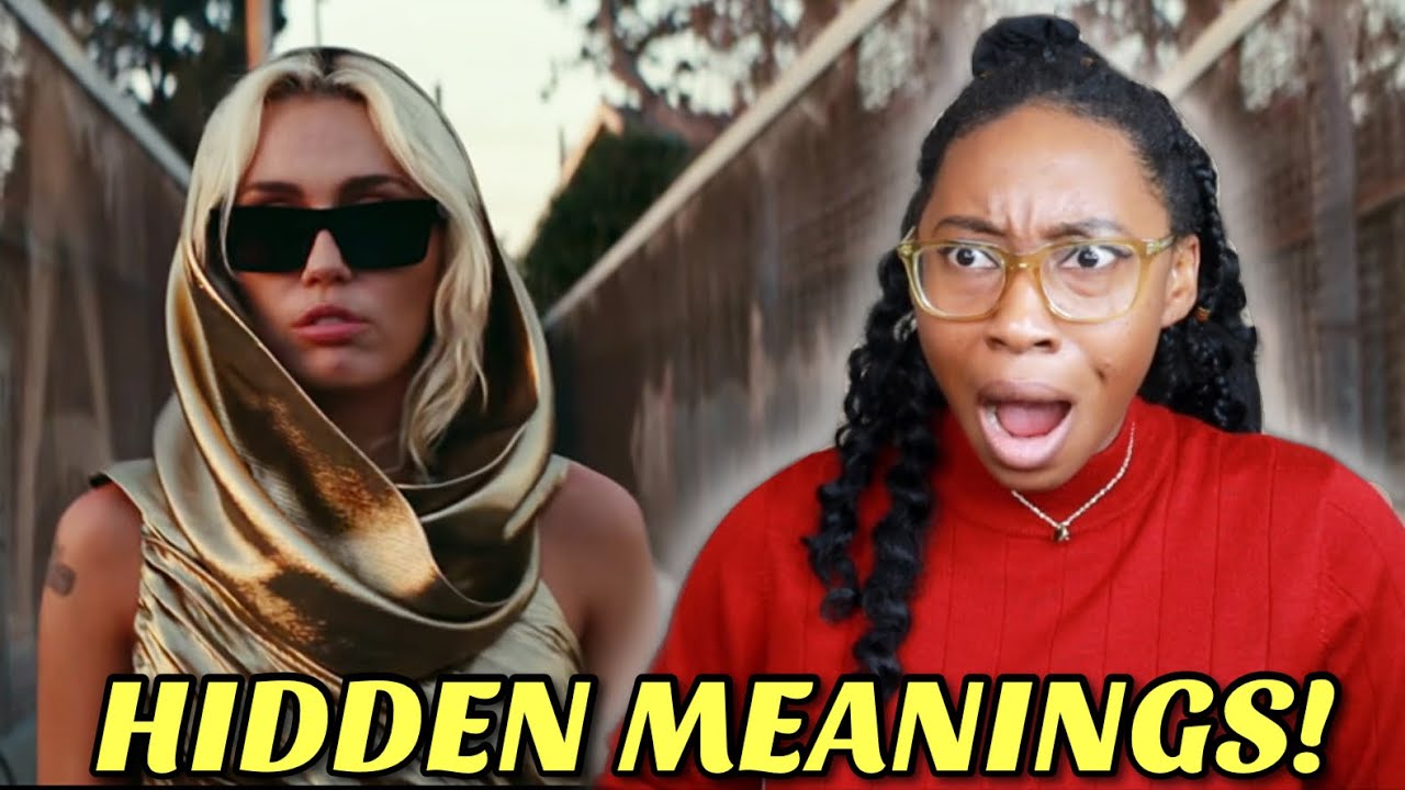 MILEY CYRUS FLOWERS HIDDEN MEANINGS IN THE LYRICS & MUSIC VIDEO!😳 (IT