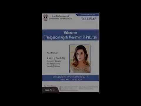 Transgender Rights Movement in Pakistan | Webinar Series | HANDS Pakistan