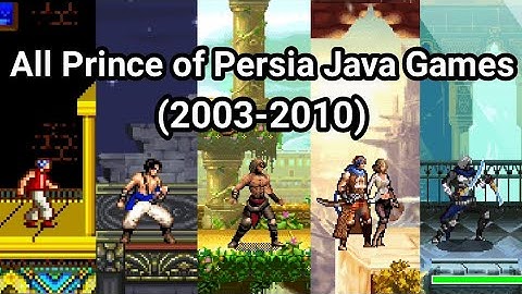 All Prince of Persia Games For Java/J2me (2003-2010)