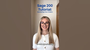How To Access Your Orders in Sage 200 When You Get An Error Message | #Sage200 #businesssolutions
