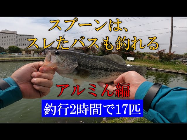 実証 Vol.1】アルミん編 ルアーにスレたブラックバスを、トラウト用