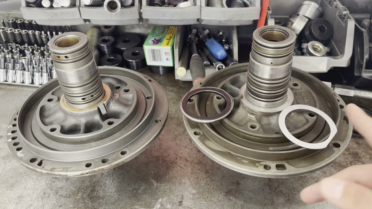 How to Rebuild a TH350 Pump Thrust Washer vs Thrust Bearing YouTube