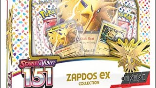 Pokemon 151 Zapdos EX box!! Hunting for secret rares!! #pokemon #pokémon