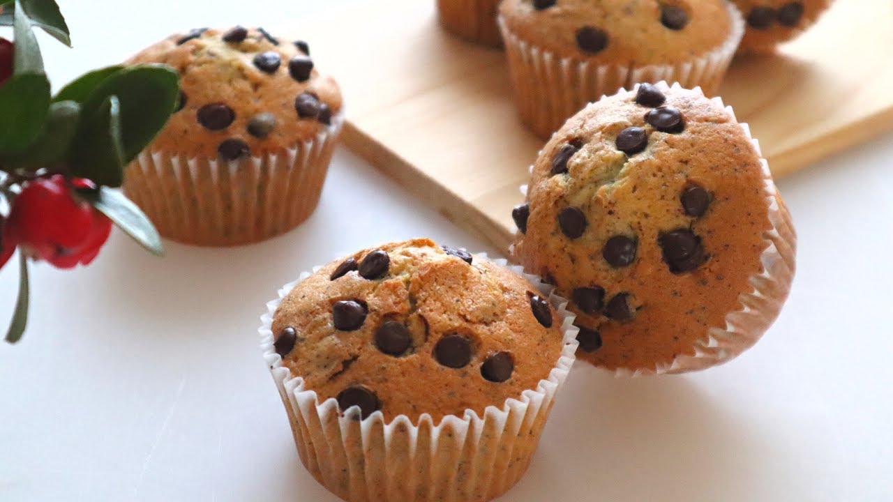 红茶巧克力玛芬 Black Tea Chocolate Muffin 紅茶チョコマフィン Youtube