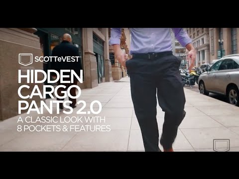 Old School SCOTTeVEST: Hidden Cargo Pants 2.0