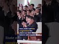 Kim meets North Korean footballers after historic win