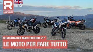 Comparativa Maxi Enduro 21 - BMW, Ducati, Honda, Husqvarna, KTM, Triumph. Qual è la migliore?