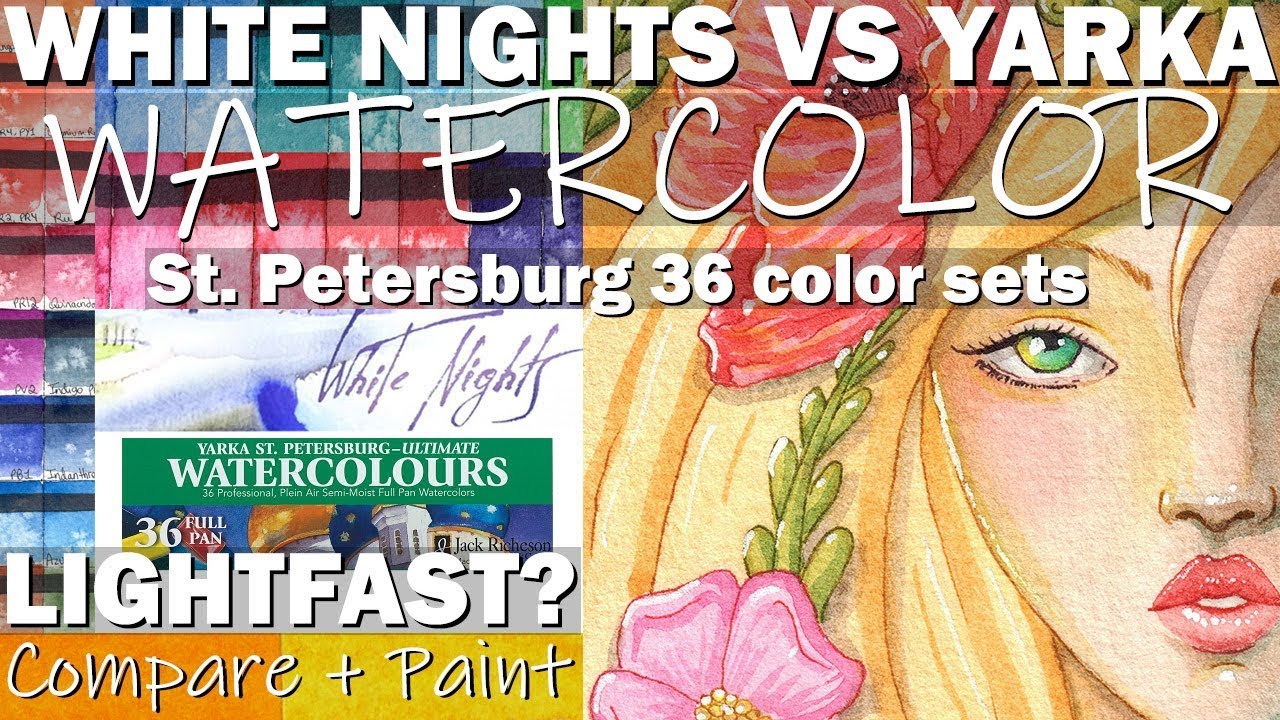 Pam's Cool Stuff for Raggedy Artists: St. Petersburg White Nights  Watercolors Review